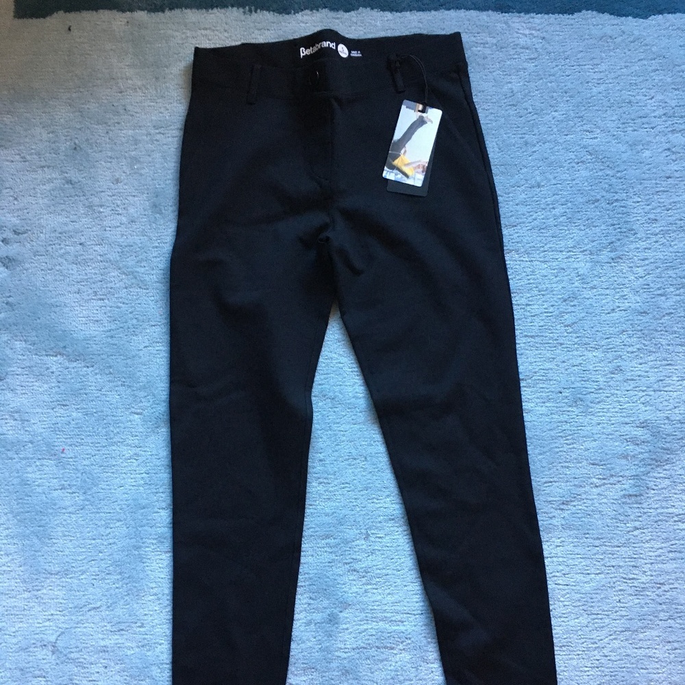 Skinny leg dress pant yoga pants, size SP NWT
